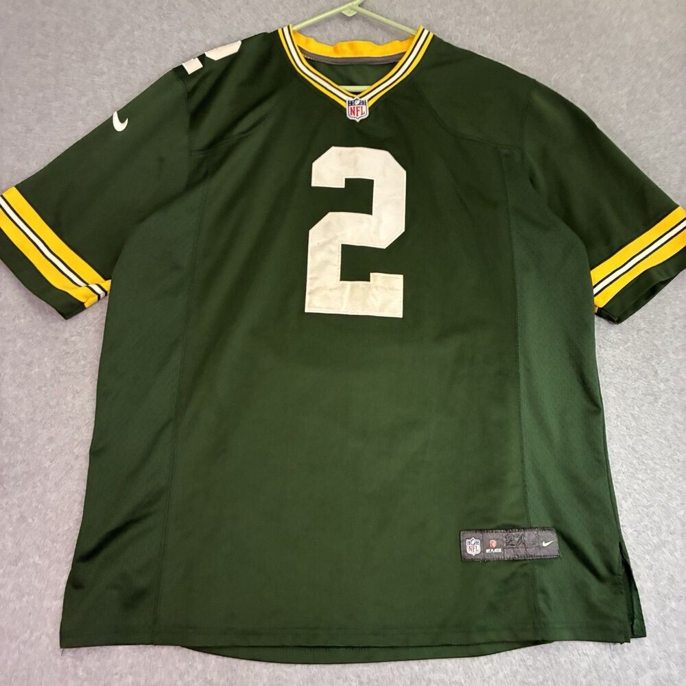 Nike Green Bay Packers Bester #2 On Field NFL Jersey Men’s XXL Stitched